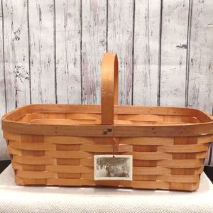 Longaberger Large Wicker Basket